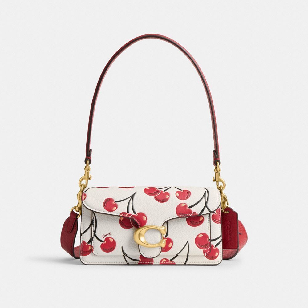 Coach Tabby Shoulder Bag 20 - Cherry Print (NWOT)